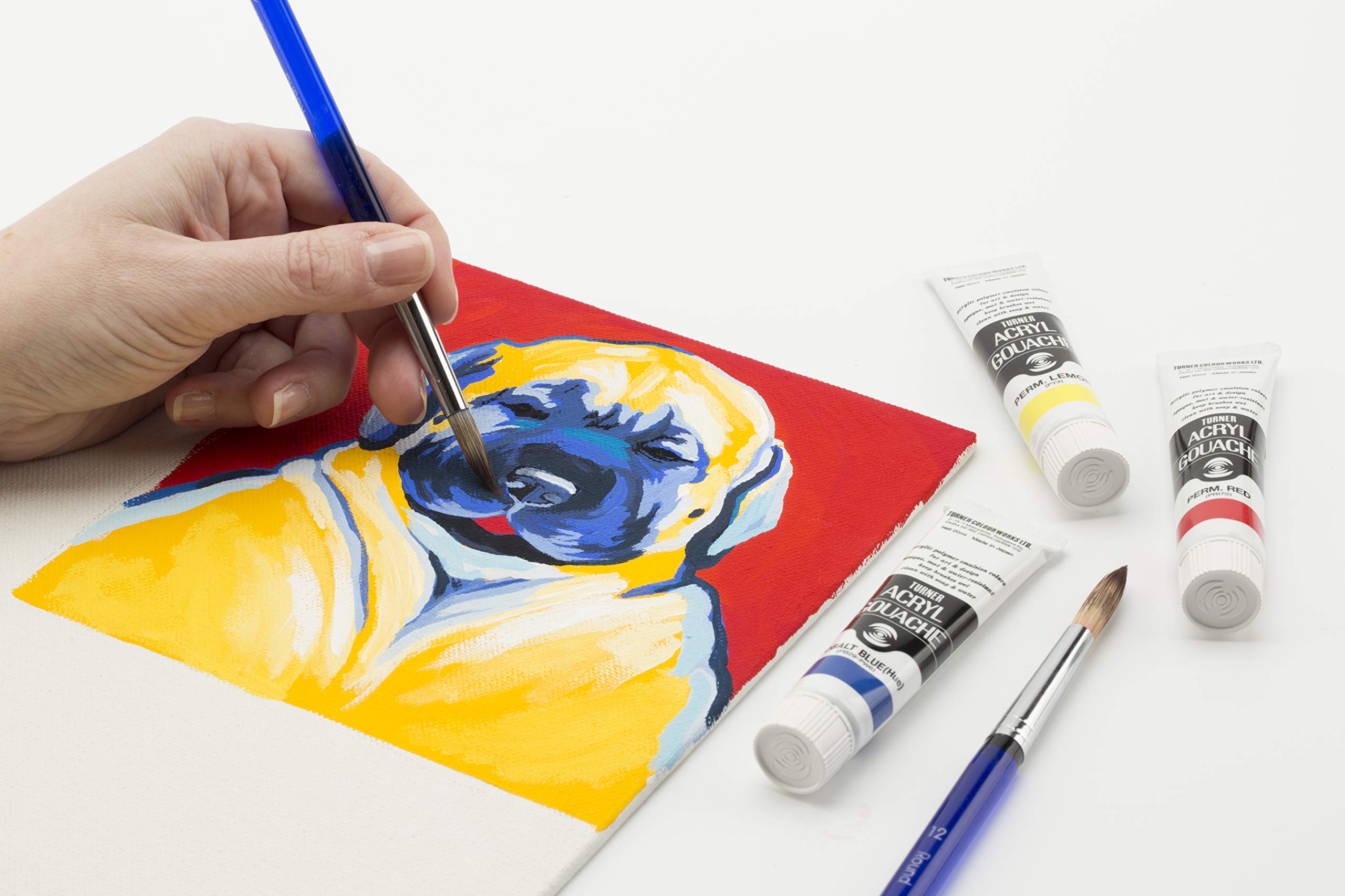 Turner Color Acrylic Gouache Permanent Orange AG100014 100ml