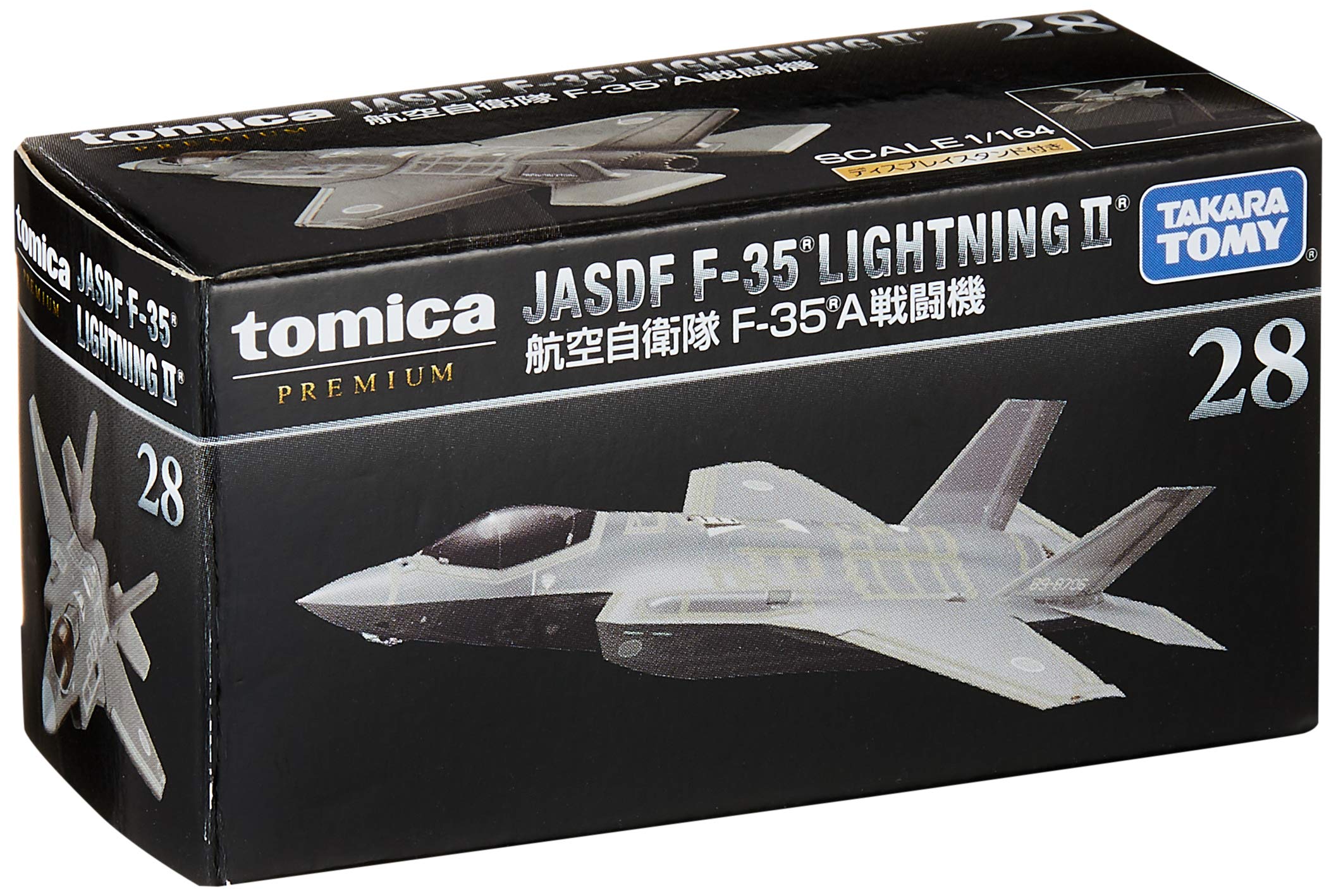타카라 토미(TAKARA TOMY) 『토미카 No.28 항공 자위대 F-35A 전투기』 미니카 자동차 장난감 unisex 6세 이상 박스 완구 안전 기준 합격