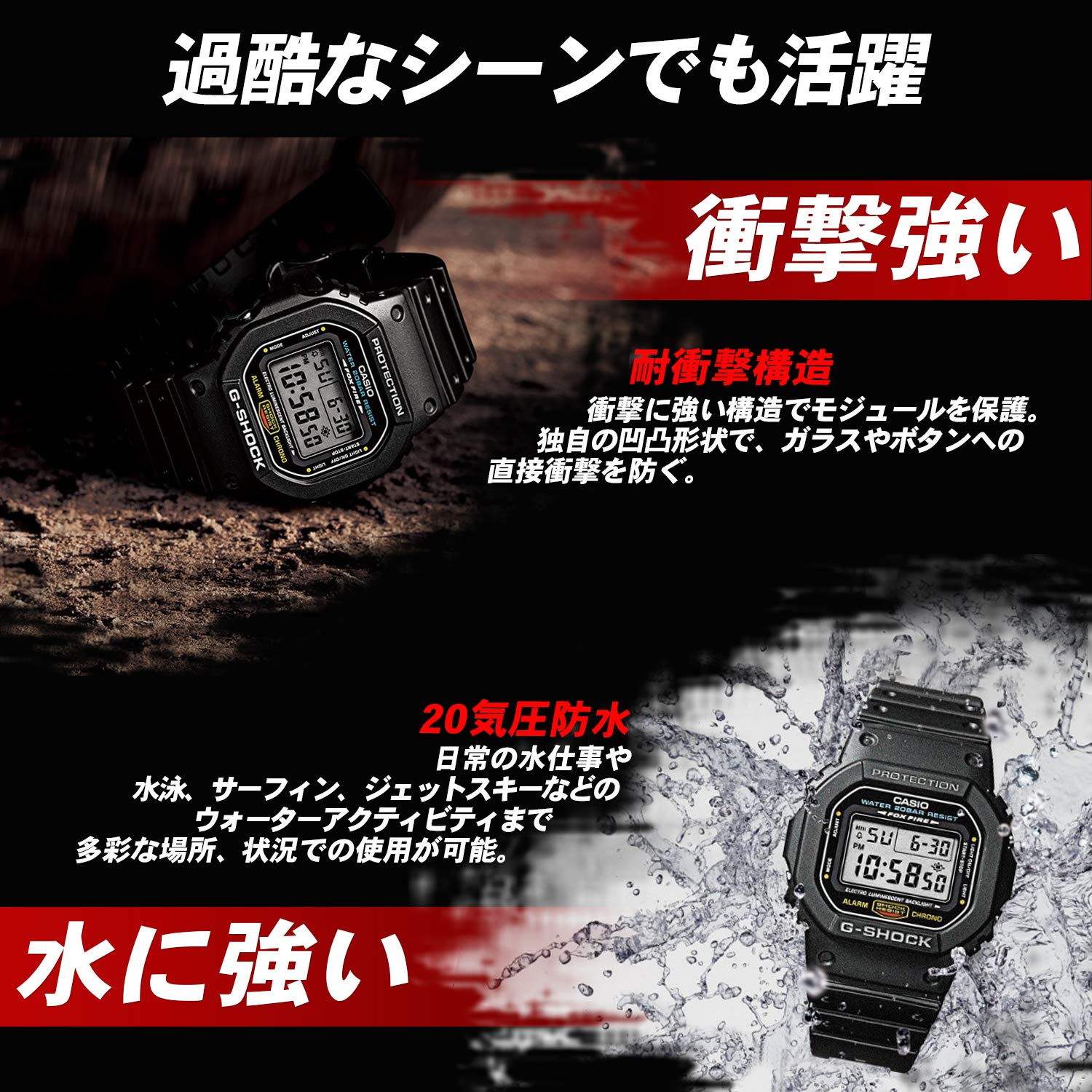[Casio] G-Shock Watch [Domestic Genuine Product] Equipped with Bluetooth Radio Solar GW-B5600BC-1BJF Men's Black