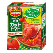 키코만 식품 델몬테 완숙 컷 토마토 종이팩 토마토캔 통조림 388g×12개
