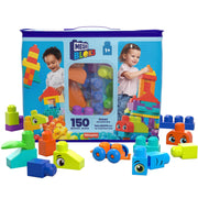 MATTEL MEGA BLOKS More Mega Blocks for 1 year old and up 150 block pack [1 year old and up] HHM96