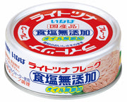 Inaba Foods Inaba Domestic light tuna without added salt 70g x 24 cans