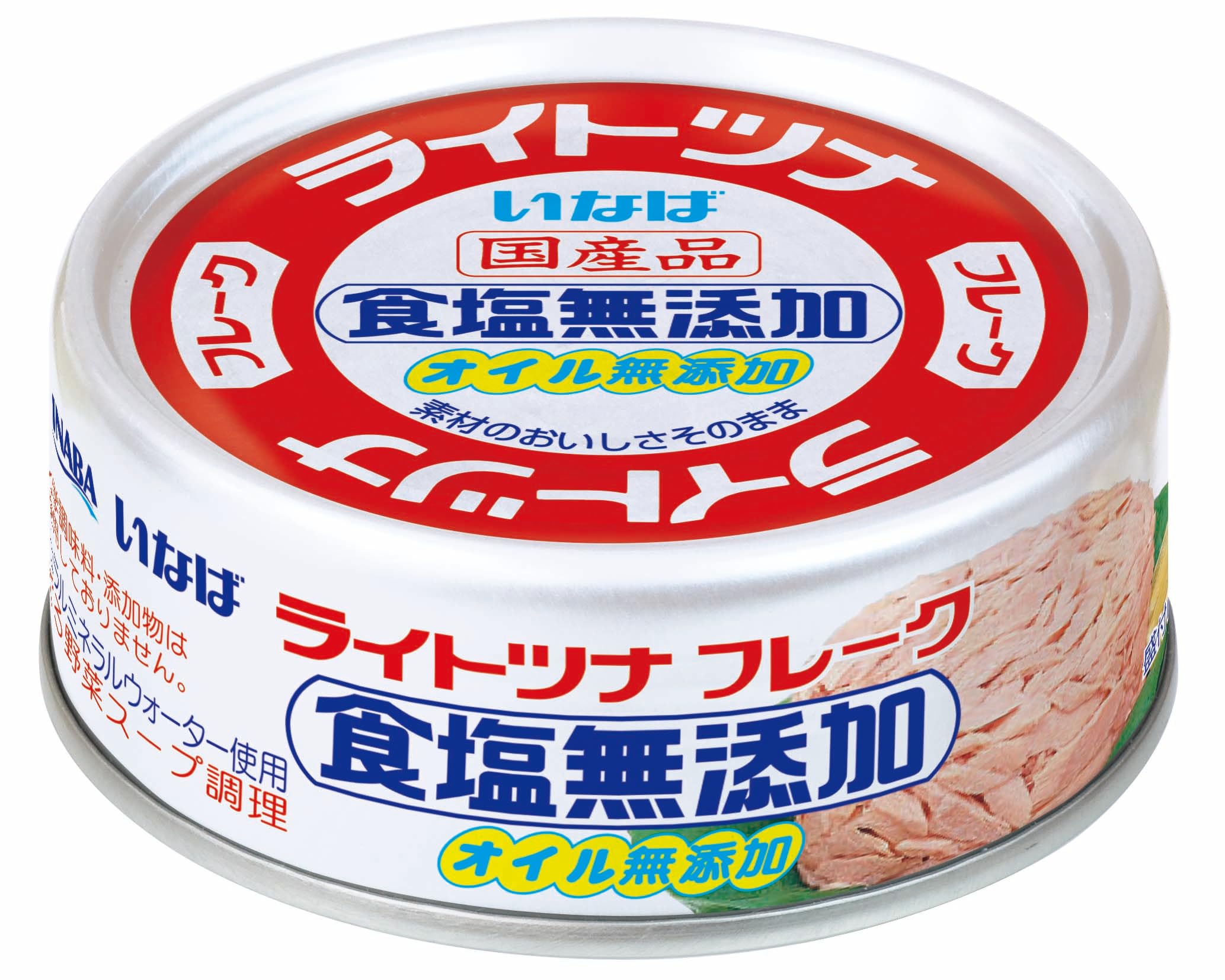 Inaba Foods Inaba Domestic light tuna without added salt 70g x 24 cans