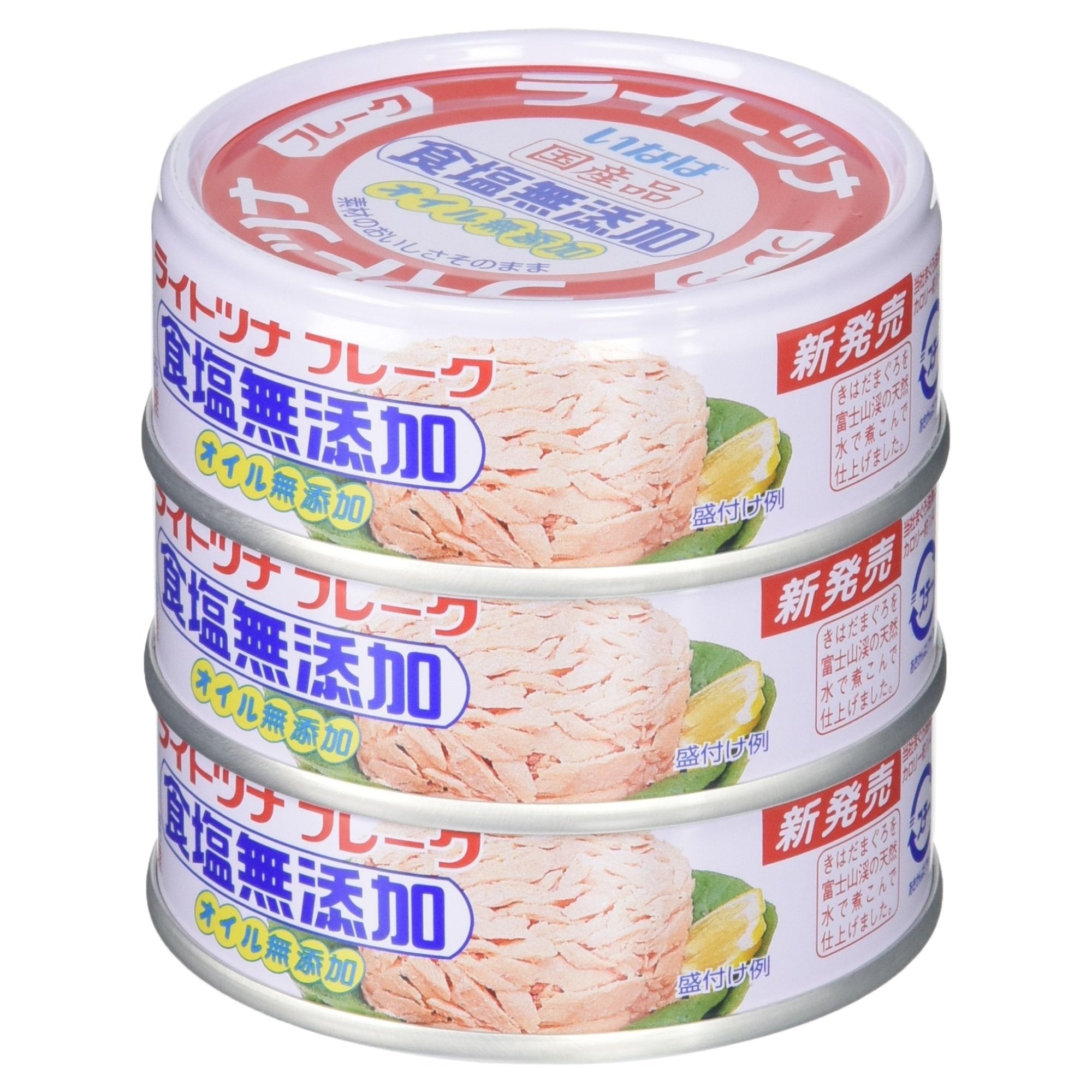 이나바 국산 라이트 참치 식염 무첨가 70g×3캔