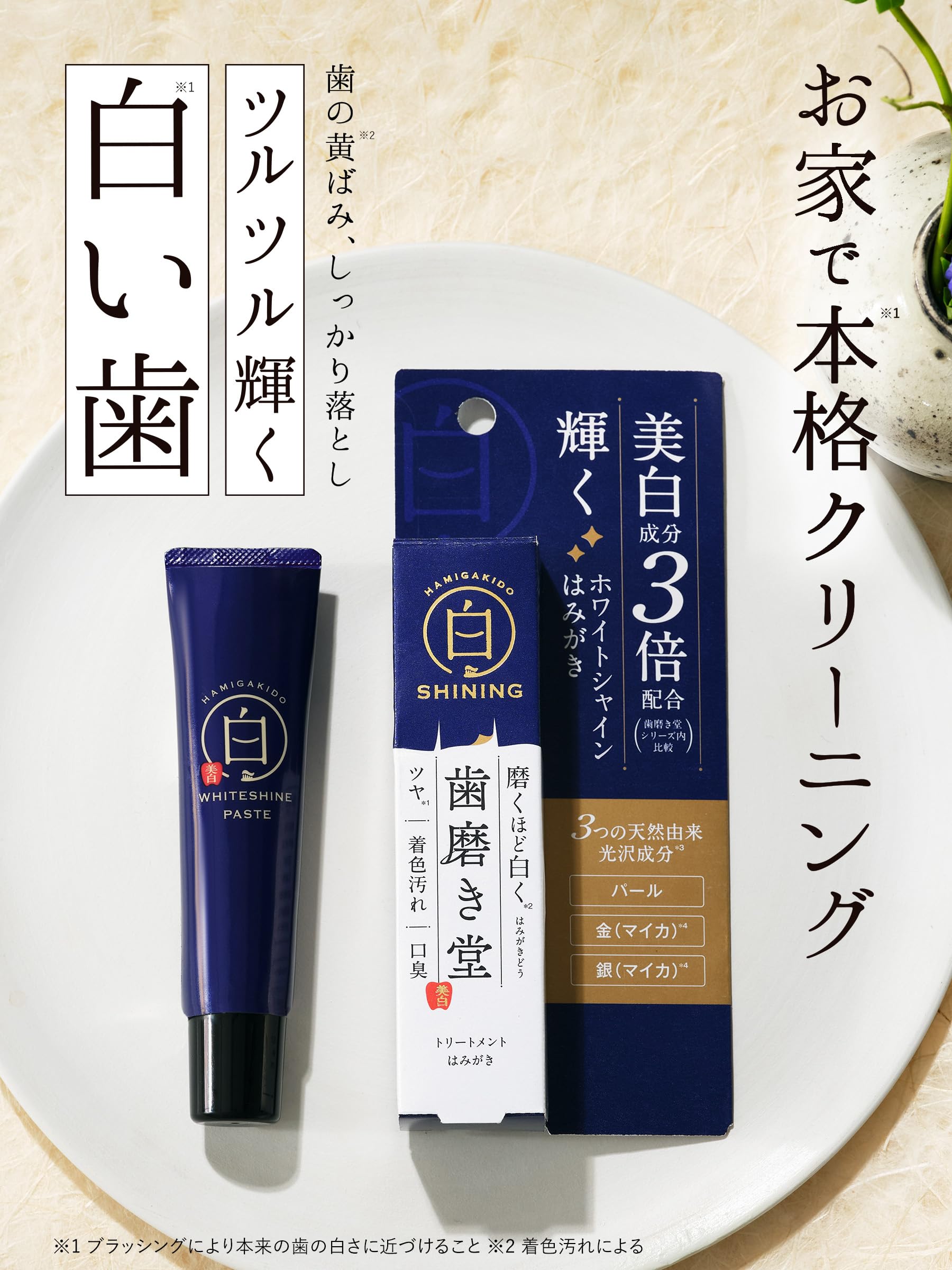 치약 당 화이트 샤인 페이스트 신선한 민트 맛 30g 치약 미백 덩굴 충치 예방