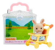 실바니아 패밀리 아기 하우스 【아기 하우스 유모차) B-34 ST 마크 인증 3세 이상 장난감 인형 집 Sylvanian Families 에포크사 EPOCH