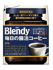 AGF Blendy Daily Intestinal Activity Coffee Bag 80g [Instant Coffee] [Soluble in Water] [Refill] [Manno Oligosaccharide]