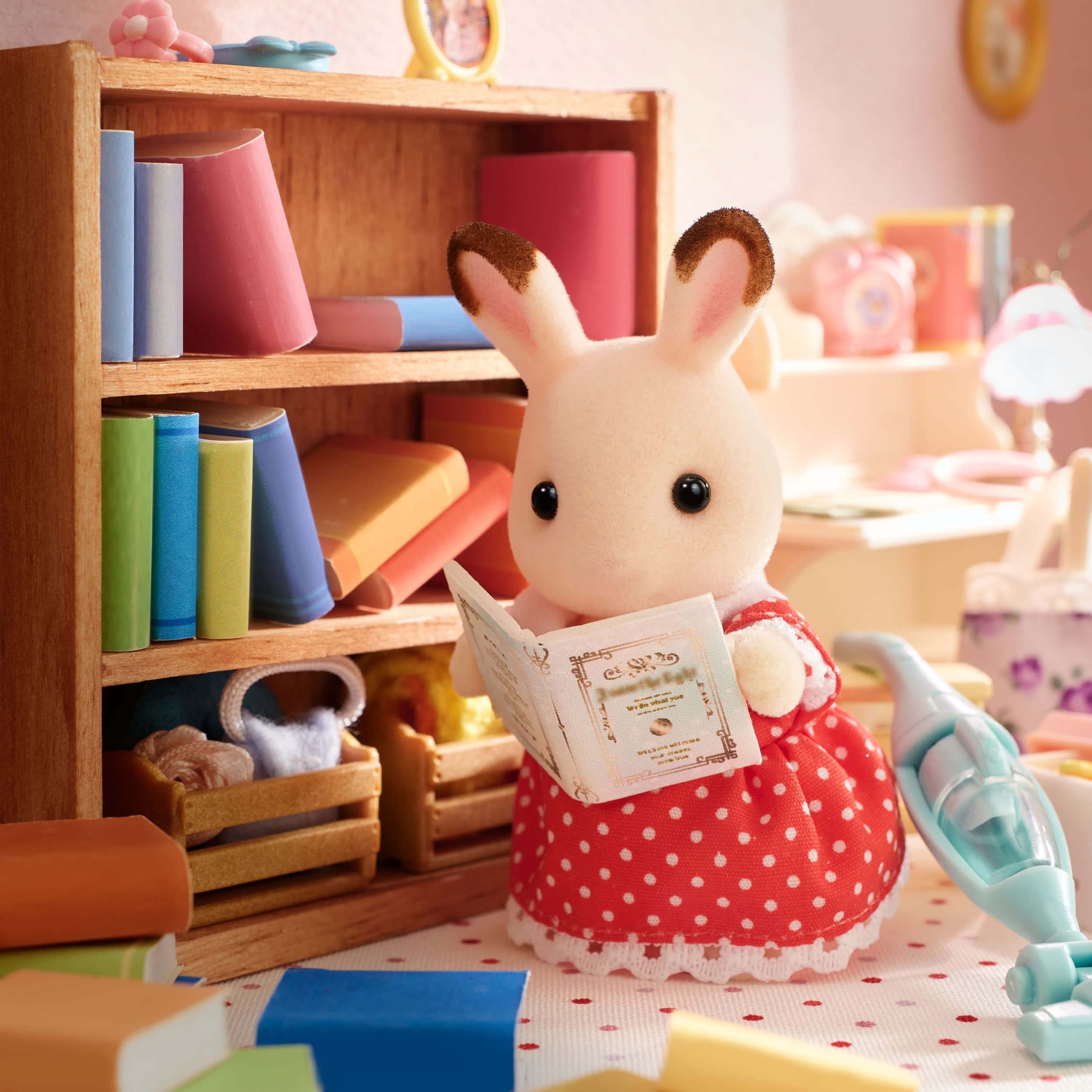 실바니아 패밀리 인형 【쇼콜라 토끼 패밀리】 FS-46 ST 마크 인증 3세 이상 장난감 인형 집 Sylvanian Families 에포크사 EPOCH