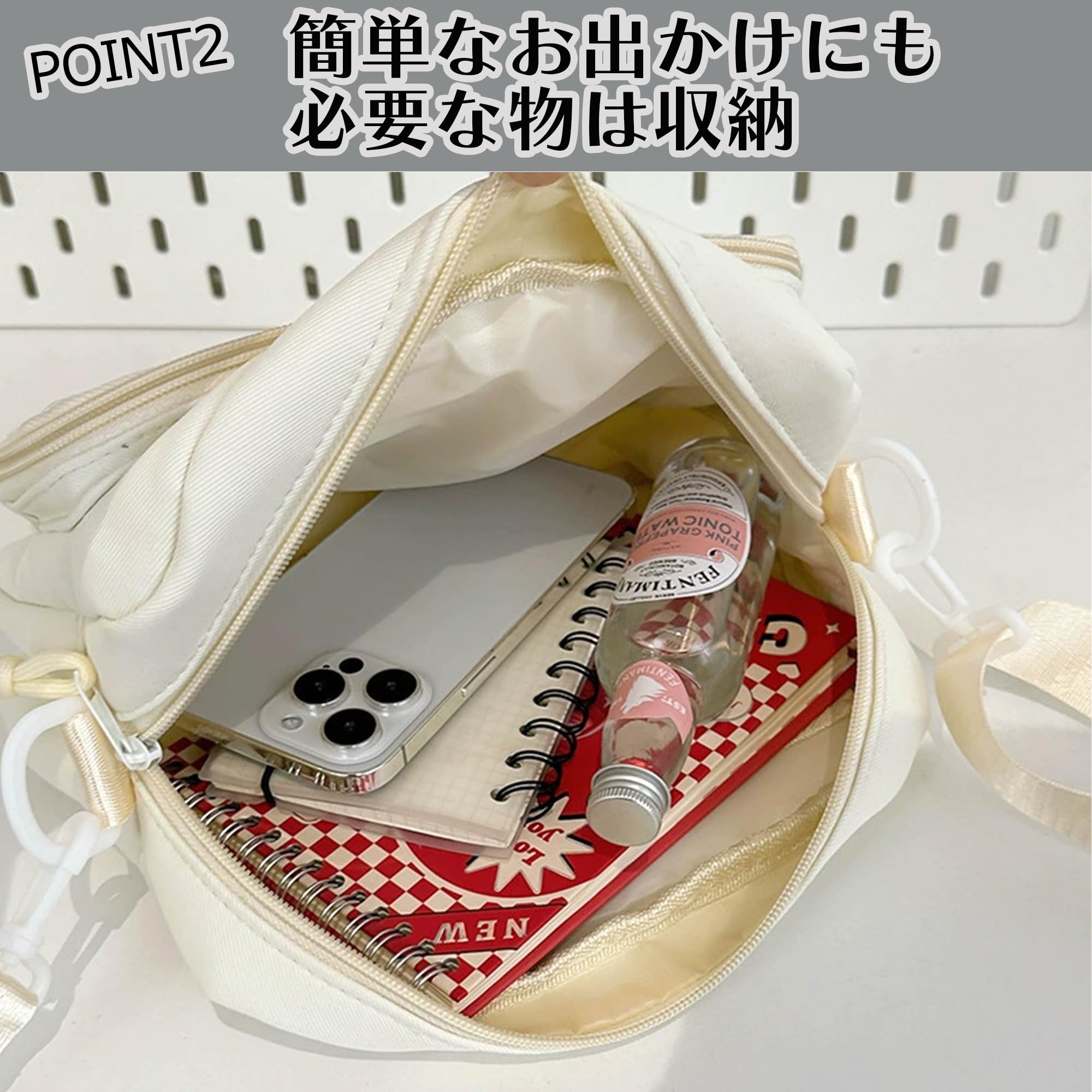 G Triger Mini Ita Shoulder Bag Itaba Small Oshikatsu Anime Goods Clear Transparent Tin Badge Sewing Storage 25x18cm TGBG-1164 Yellow