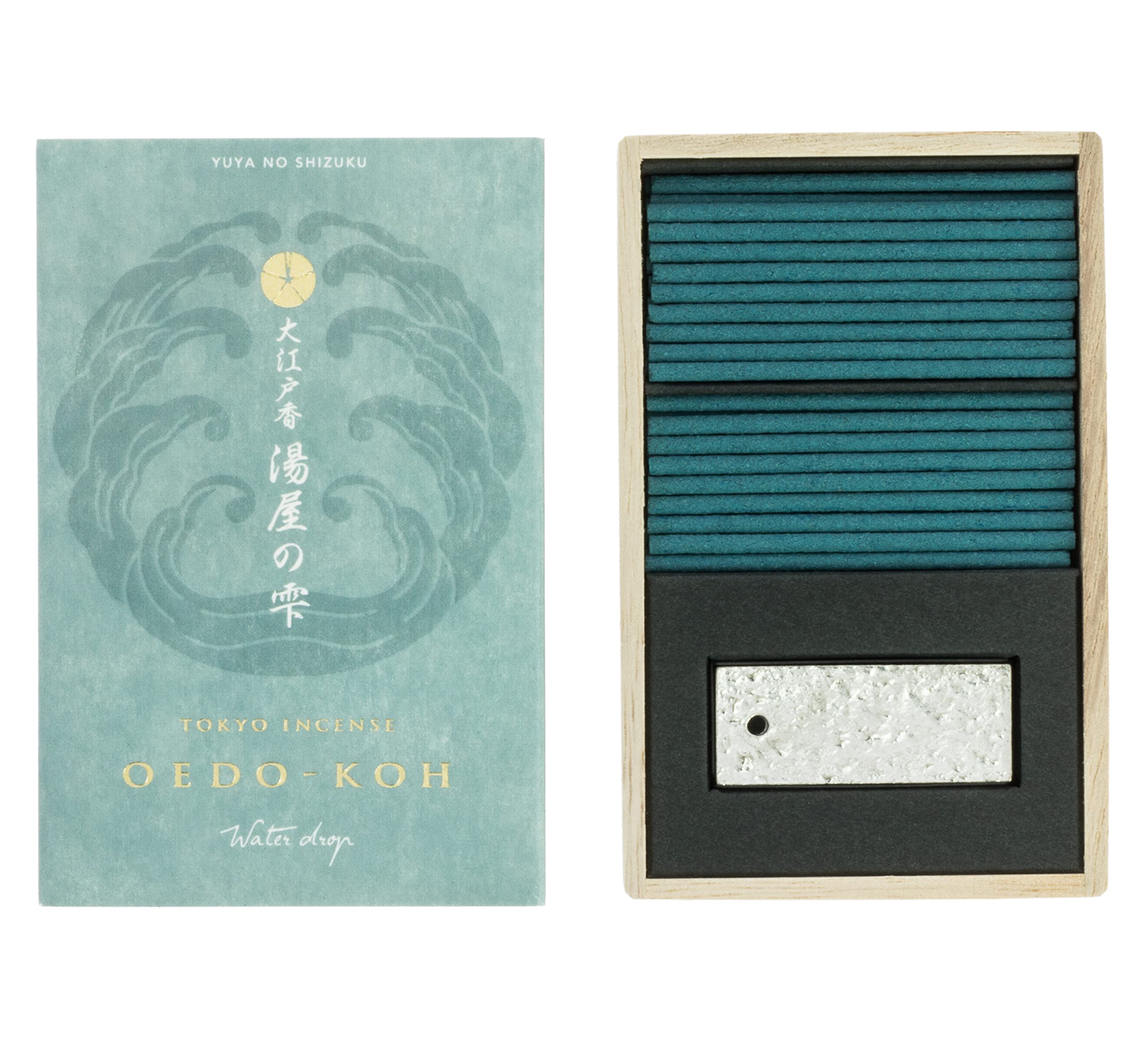 Oedoka Yuya no Shizuku 60 cây nhang kèm đế cắm nhang