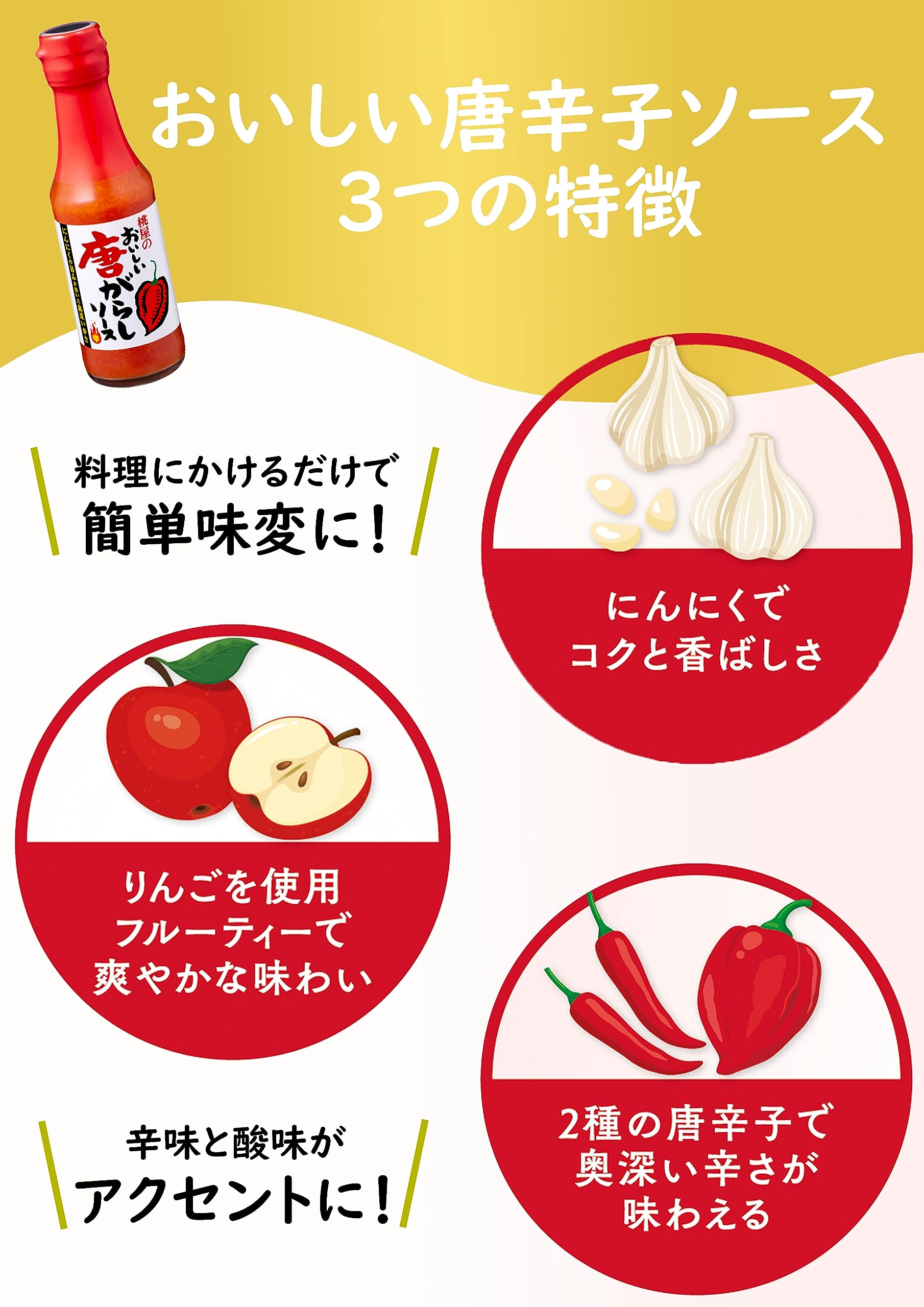 Momoya Delicious Karagarashi Sauce [Pepper Sauce, Chili Sauce, Hot Sauce]