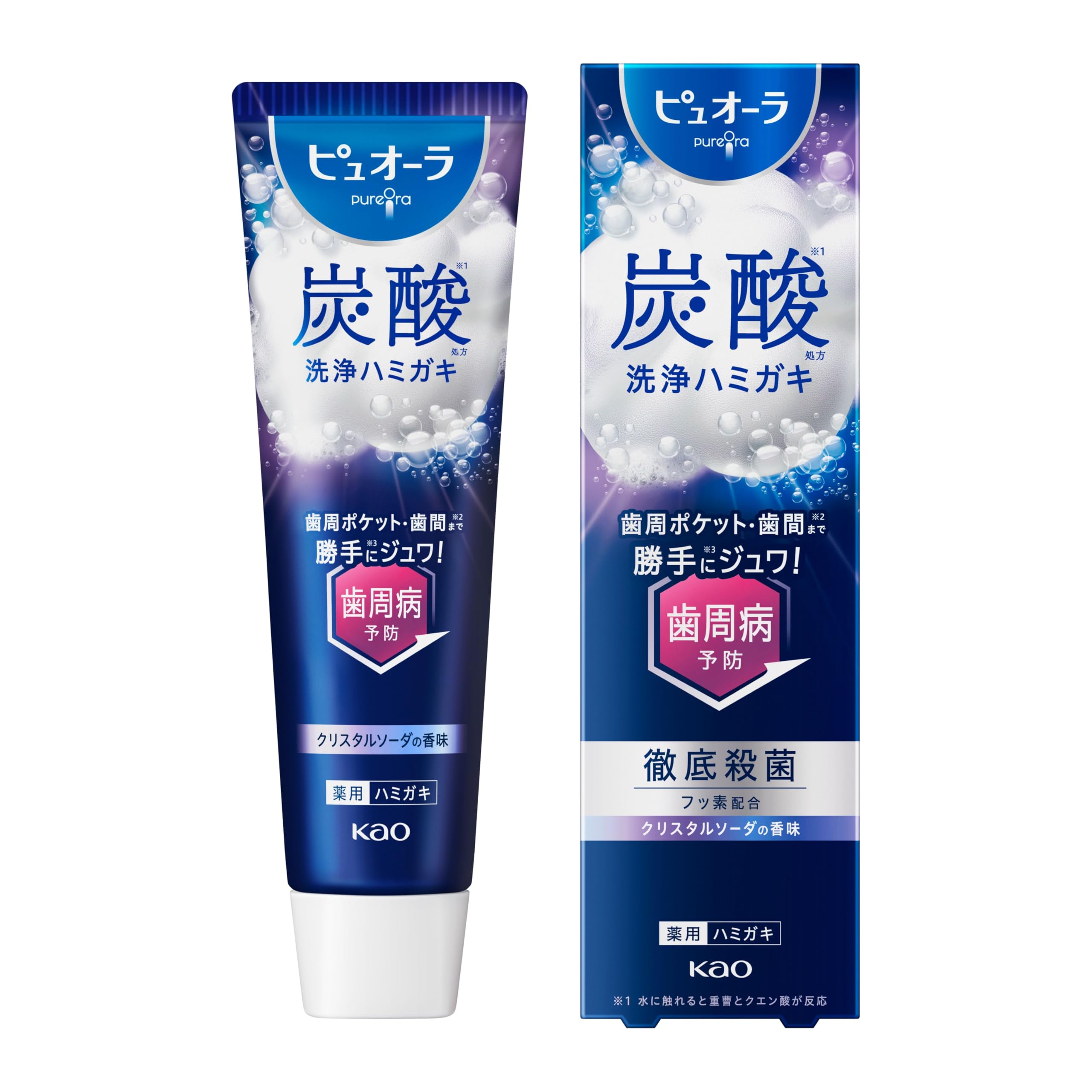 Pyuora Carbonated Toothpaste 95g Periodontal Disease Prevention Toothpaste Toothpaste [Quasi-drug]