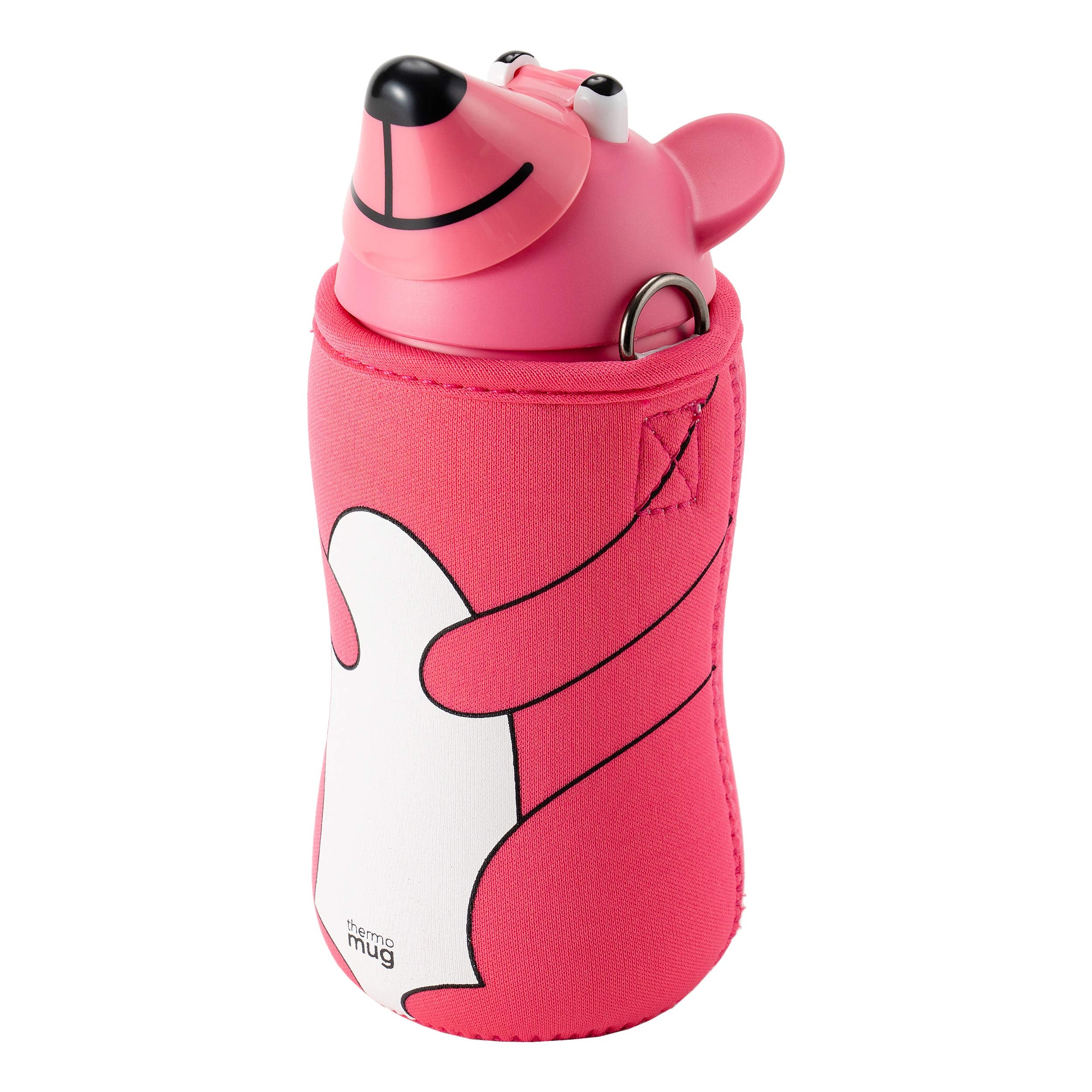 thermo mug (서모 머그) 동물 보틀 베어 핑크 AB20-38