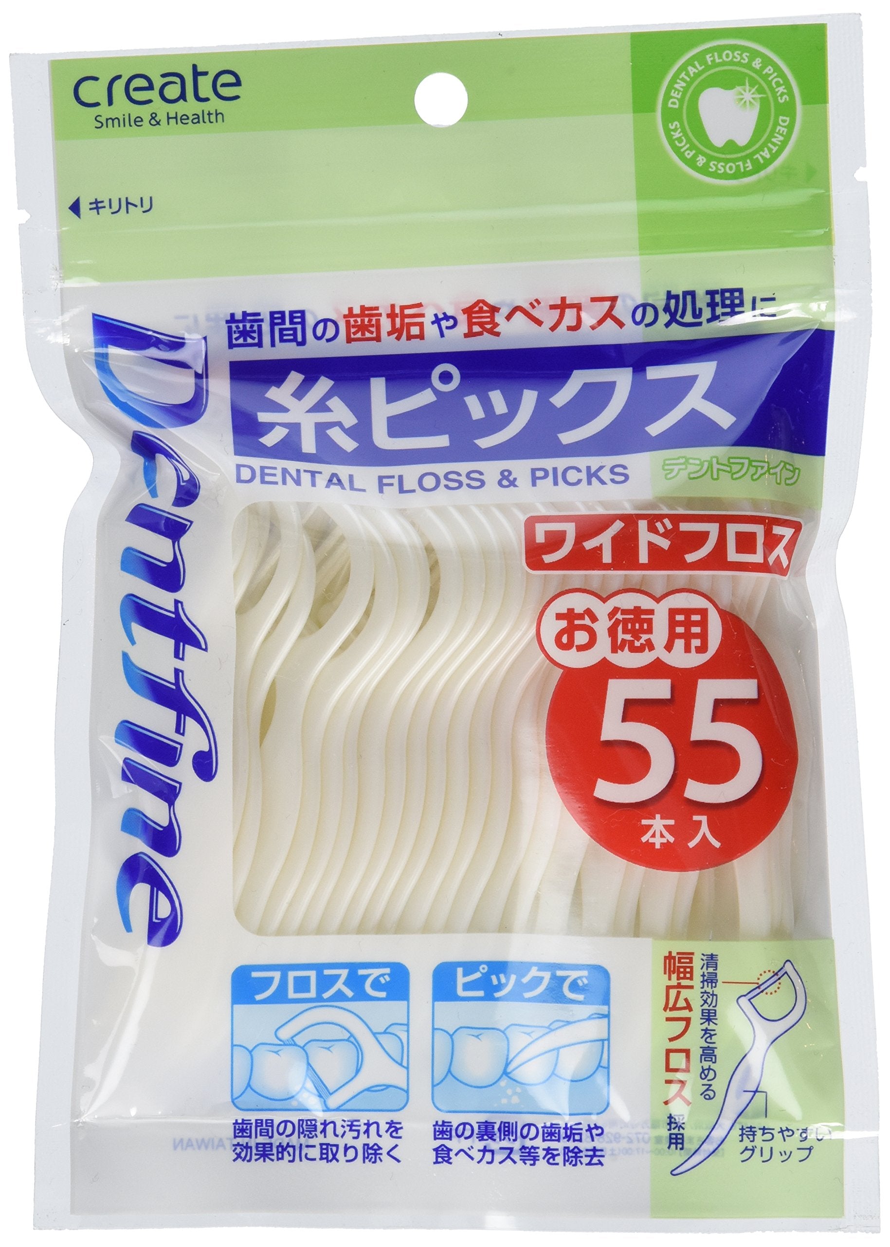 Create Dent Fine Thread Picks 55P Wide