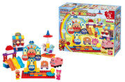 [BANDAI] BlockLabo Block Lab The big Ferris wheel has been transformed! Anpanman spinning amusement park block Recommended for ages 3 and up Go for it! anpanman