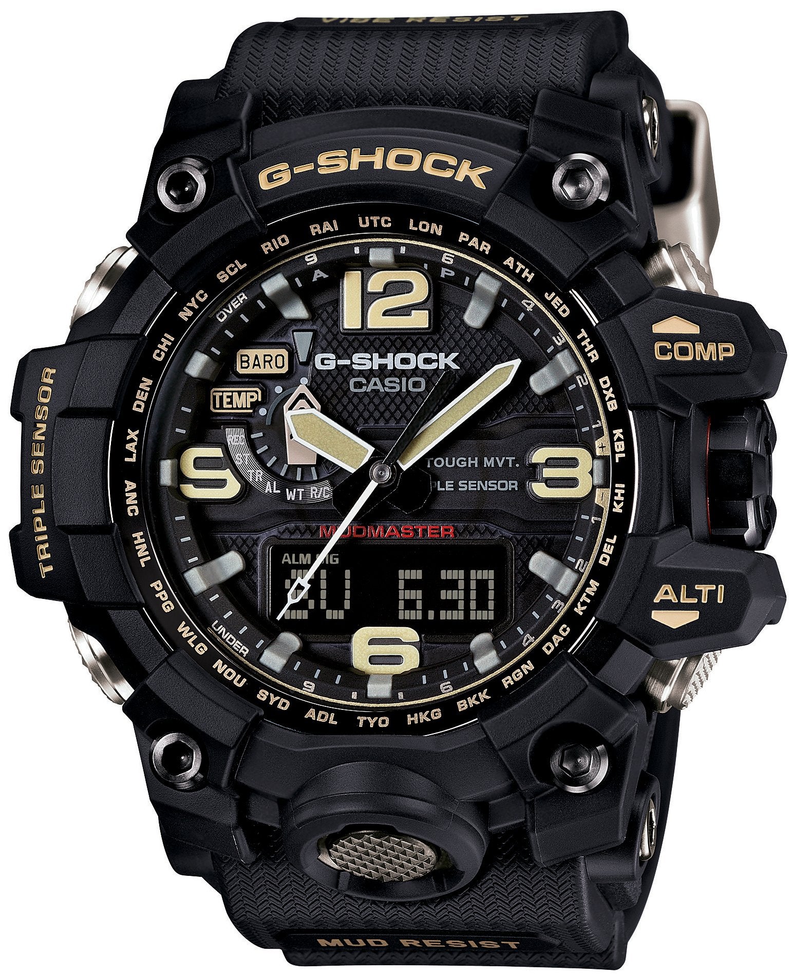 [Casio] CASIO Watch G-SHOCK MUDMASTER Radio Solar GWG-1000-1AJF Men's