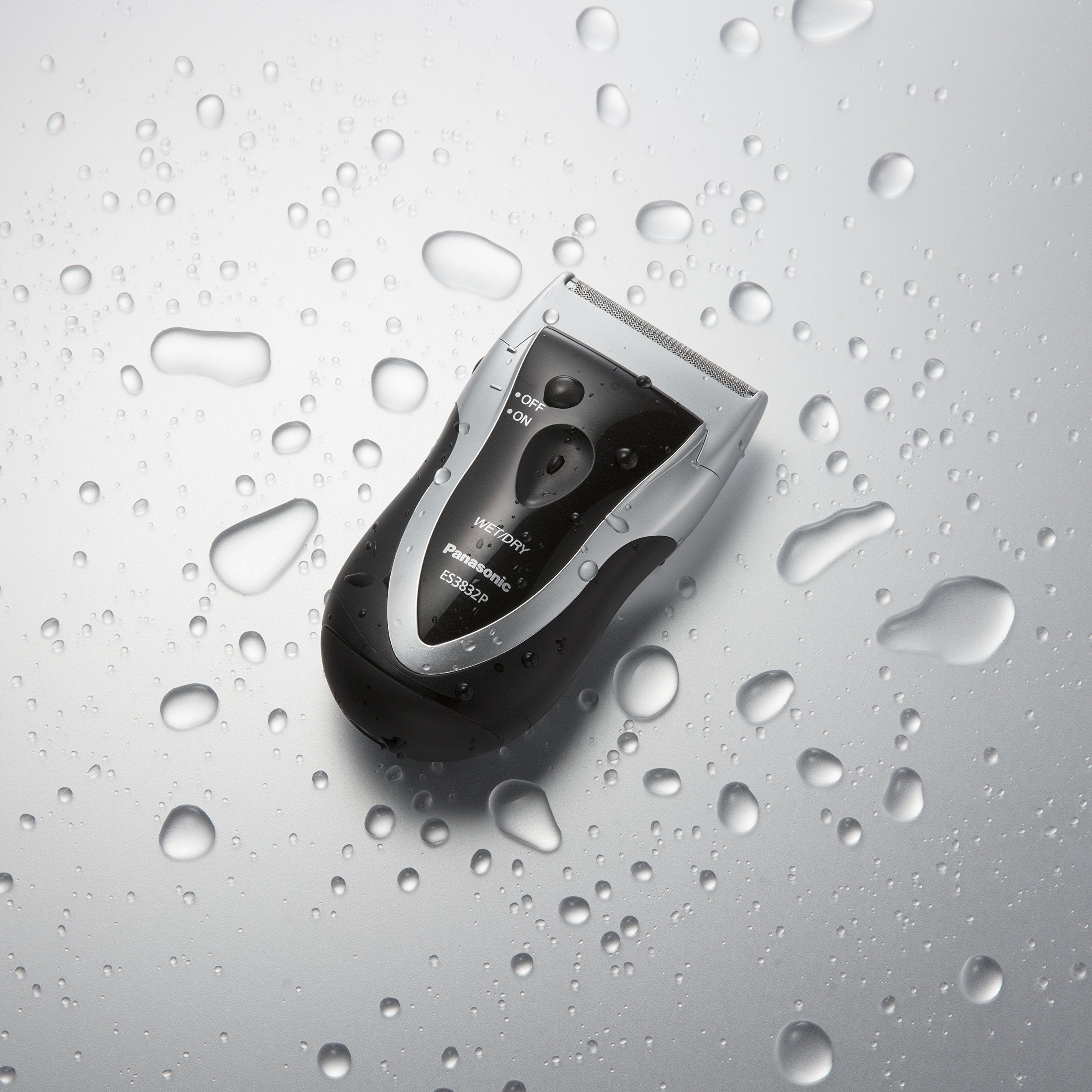 Panasonic Super Leather Men's Shaver 1 Blade Silver Tone ES3832P-S