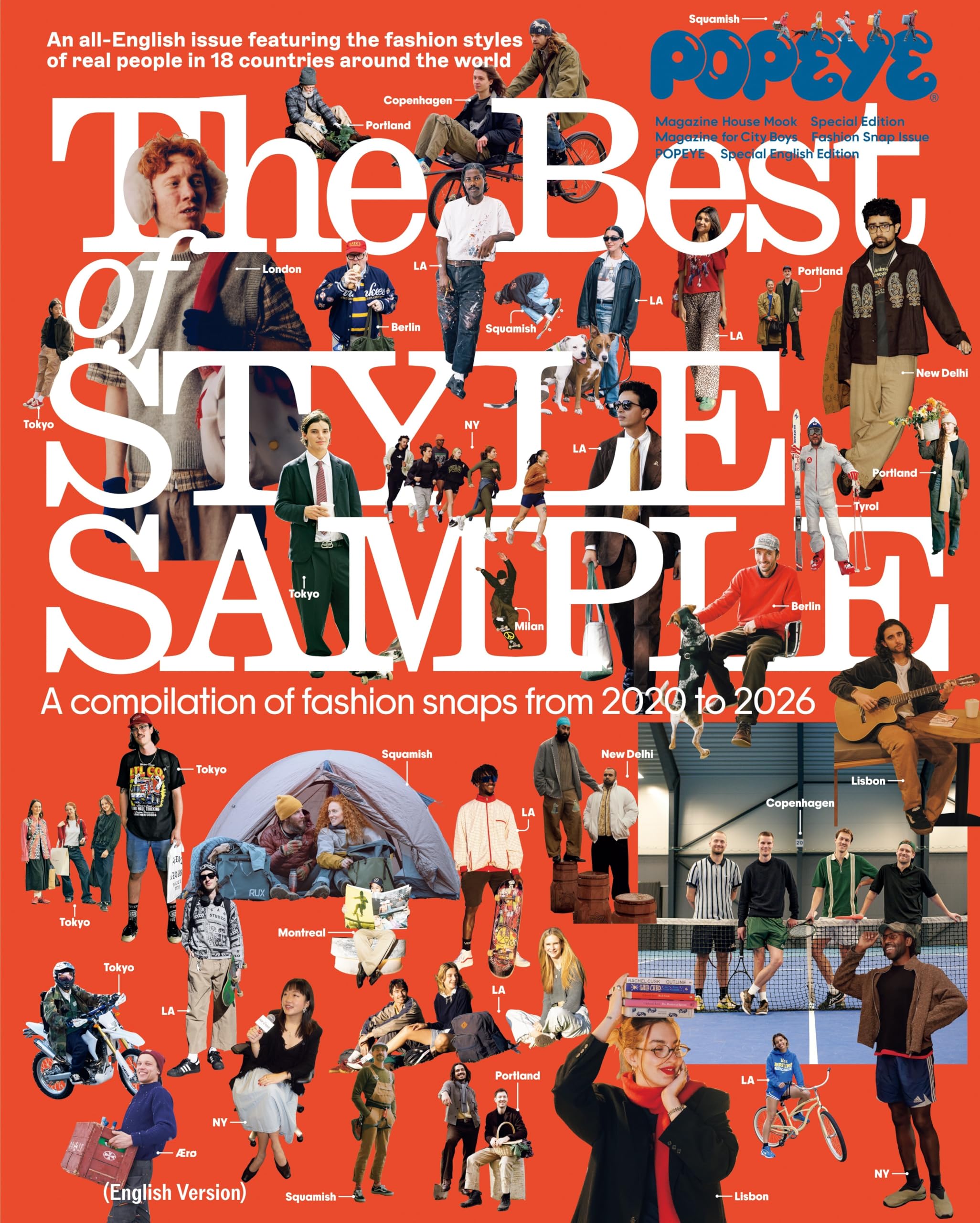 POPEYE ฉบับภาษาอังกฤษพิเศษ The Best of STYLE SAMPLE (MAGAZINE HOUSE MOOK)
