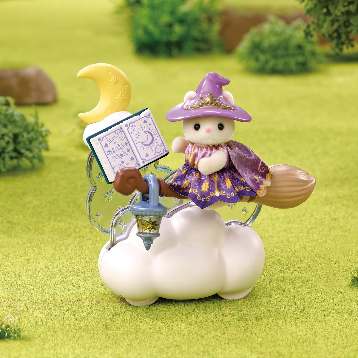エポック社(EPOCH) シルバニアファミリー Little Tales Collection 月夜の空飛ぶほうき LT-04 STマーク認証 3歳以上