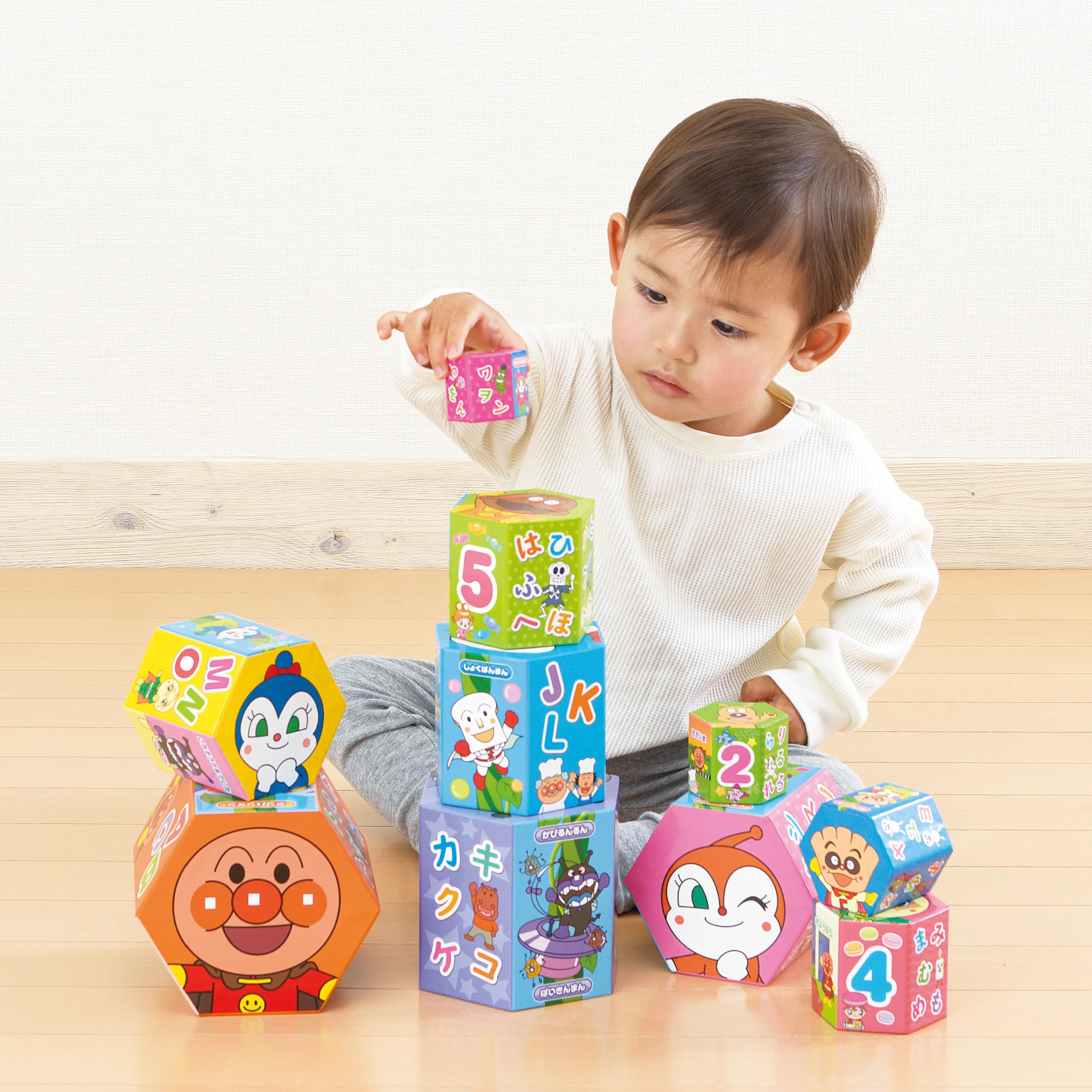 AGATSUMA Anpanman genius brain stack box