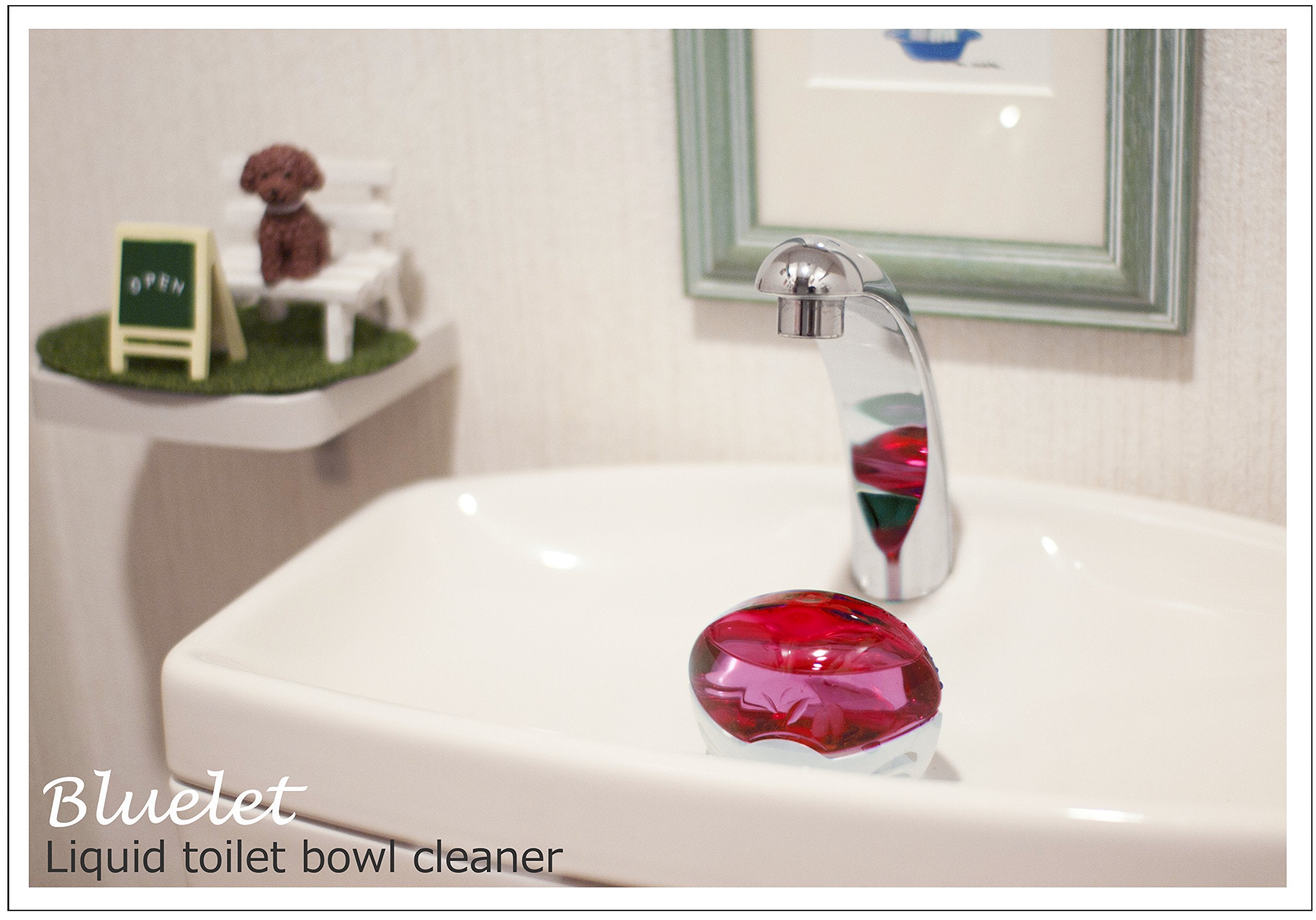 Bluelet Liquid Aroma Liquid Toilet Tank Aromatic Cleaner Floral Aroma Scent 70ml
