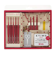 Móc "ETIMO Red Crochet Set Red" Kim đan Tulip TED001
