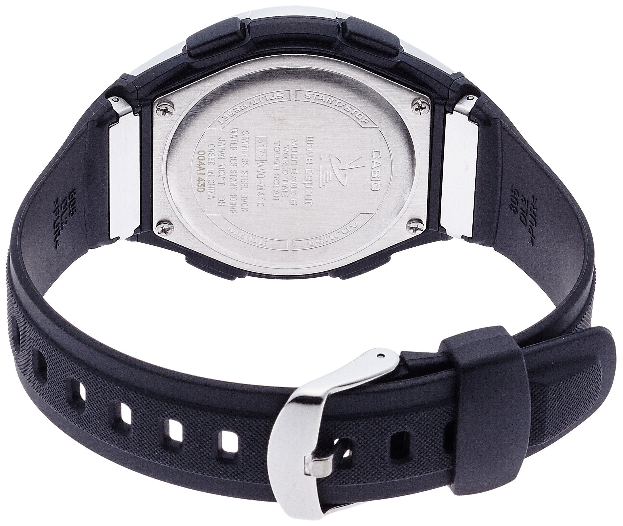 [CASIO] WAVE CEPTOR Watch [Domestic Genuine Product] Radio Solar WVQ-M410-1AJF Men's Black