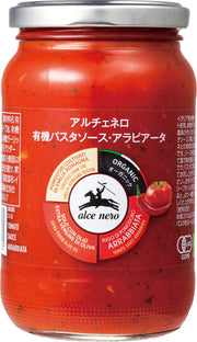 ALCE NERO Organic Pasta Sauce Arabiata (with chili pepper) 350g (Organic Made in Italy) 1 piece
