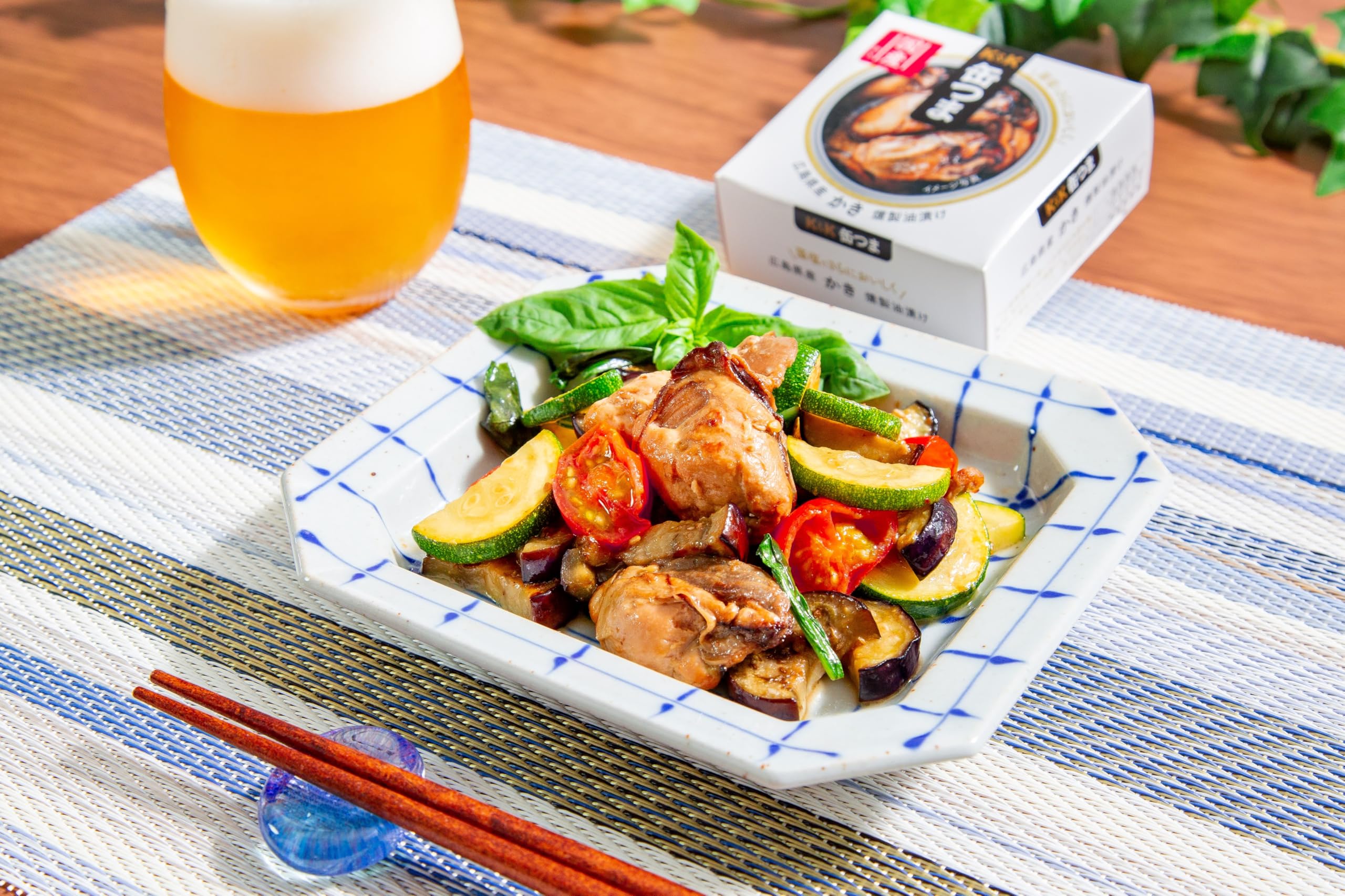 Can Tsuma Premium Hiroshima Oysters Pickled in Smoked Oil 60g
