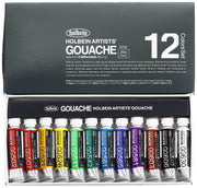 Holbein Opaque watercolor paint <Guache> G702 5ml 12 color set 03702
